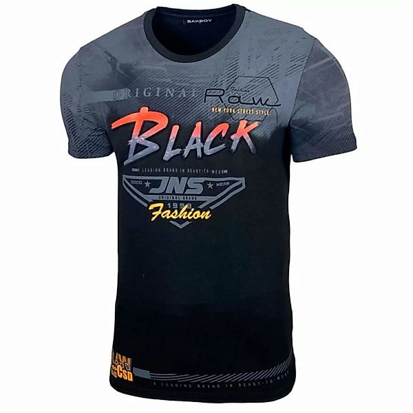 Baxboy T-Shirt T-Shirt »BLACK« in modernem Design günstig online kaufen