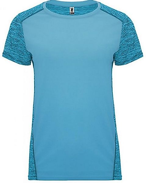 Roly Rundhalsshirt Damen Zolder T-Shirt, Kombination aus zwei Polyestergewe günstig online kaufen