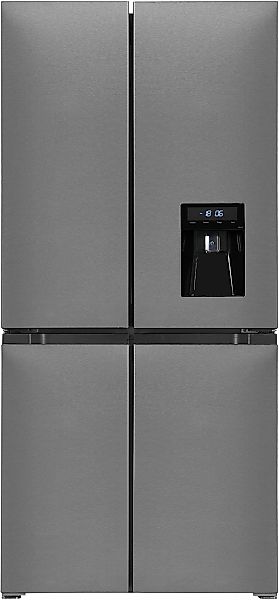exquisit Multi Door »MD430-100-WS-200E inoxlook«, 432 L Volumen, Total NoFr günstig online kaufen