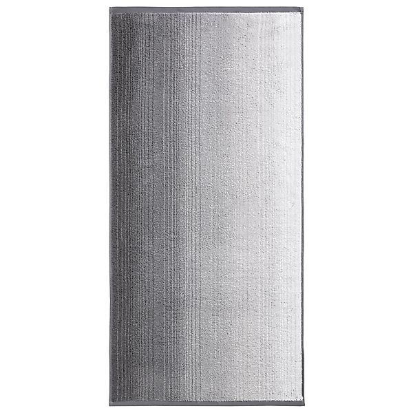 Dyckhoff Handtuch Colori Grau 50 x 100 cm günstig online kaufen