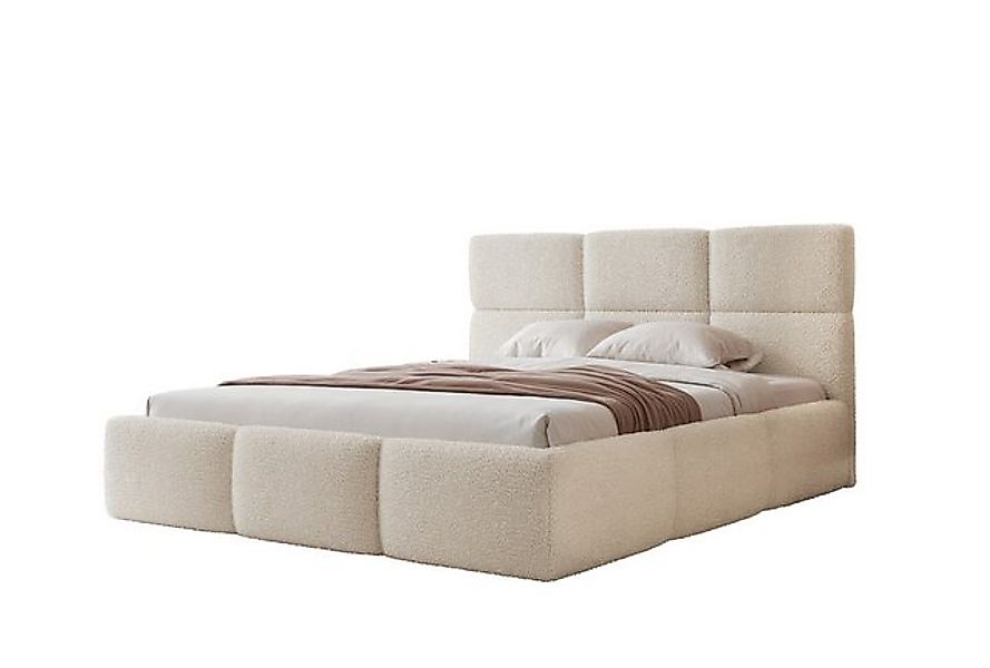 yourhouse24 Polsterbett Silvia Doppelbett Bettgestell Lattenrost günstig online kaufen