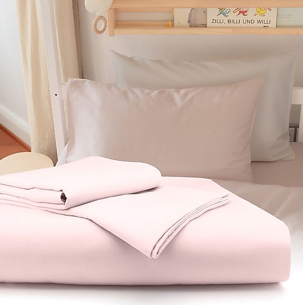 bo&button Kinderbettwäsche Mako-Satin, Mako-Satin, 2 teilig, günstig online kaufen