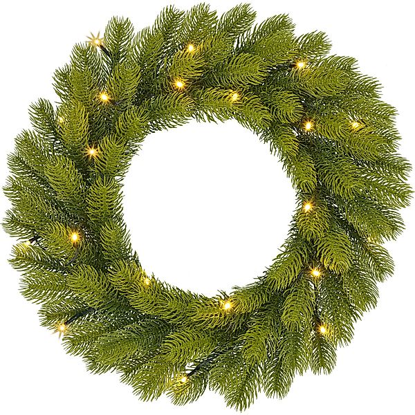 LED Weihnachtskranz Nagano Ø 45 cm günstig online kaufen