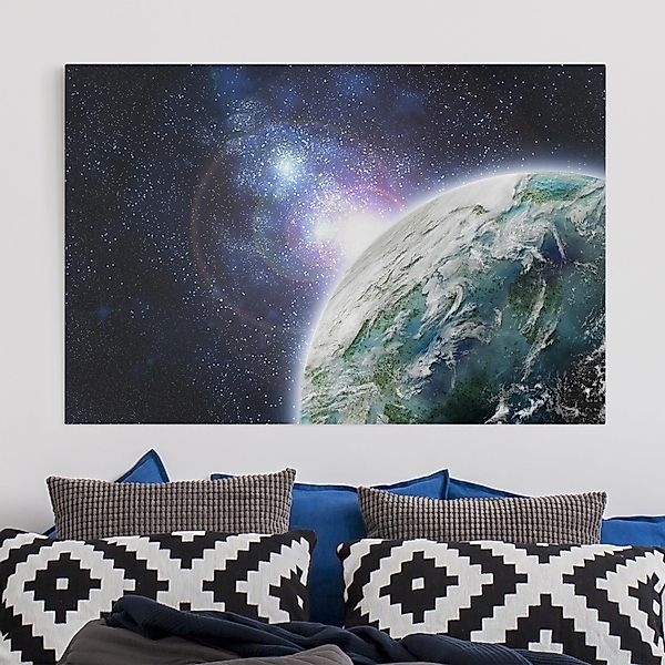 Leinwandbild - Querformat Galaxy Light günstig online kaufen