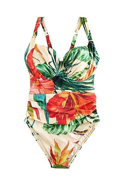 Next Badeanzug F-K Bauchformender Badeanzug mit Bügeln (1-St) günstig online kaufen