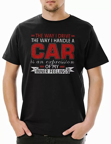 Urban Backwoods Print-Shirt The Way I Drive Herren T-Shirt Car Racing Muscl günstig online kaufen