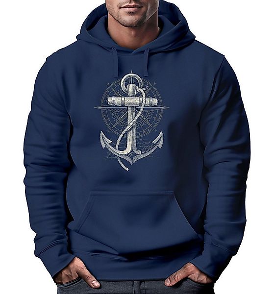 Neverless Hoodie Hoodie Herren Print Aufdruck Kapuzen-Pullover Männer Fashi günstig online kaufen
