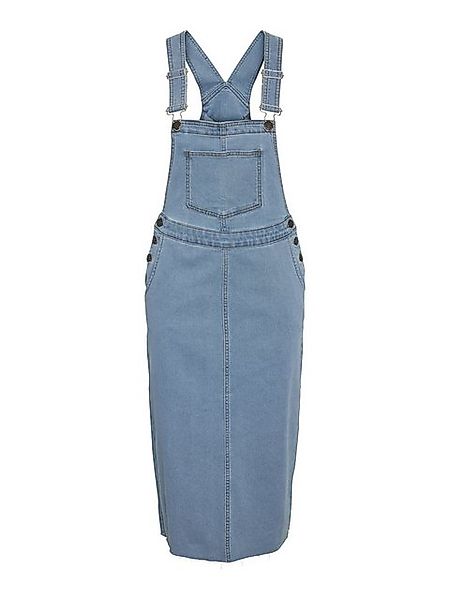 Noisy may Shirtkleid Denim-Latzkleid mit Brusttasche Jeans (knielang) NMSIA günstig online kaufen