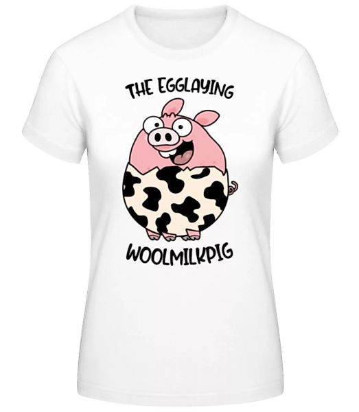 The Egglaying Woolmilkpig · Frauen Basic T-Shirt günstig online kaufen