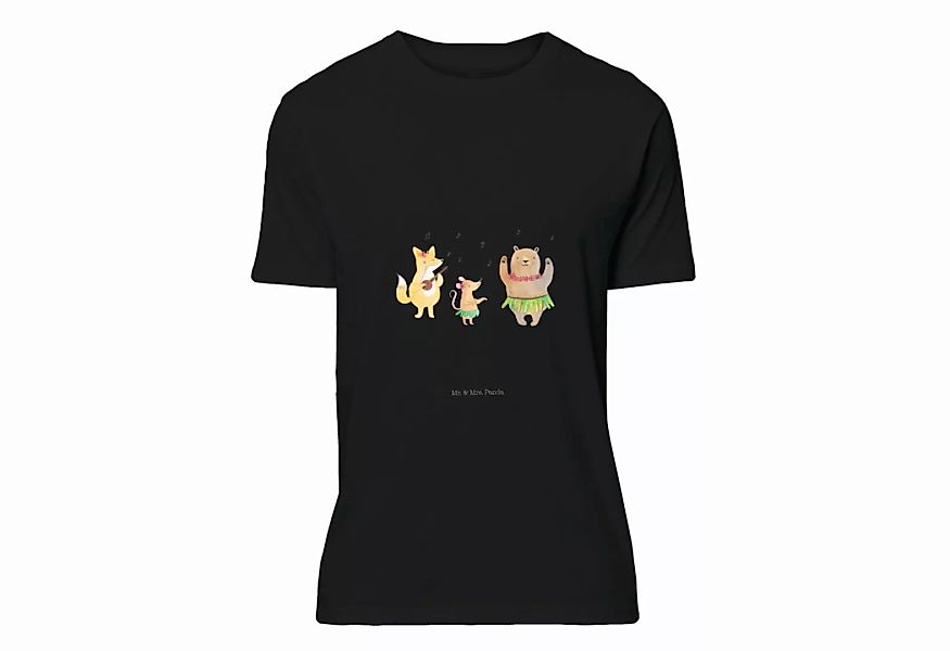 Mr. & Mrs. Panda T-Shirt Waldtiere Aloha - Schwarz - Geschenk, Hase, gute L günstig online kaufen