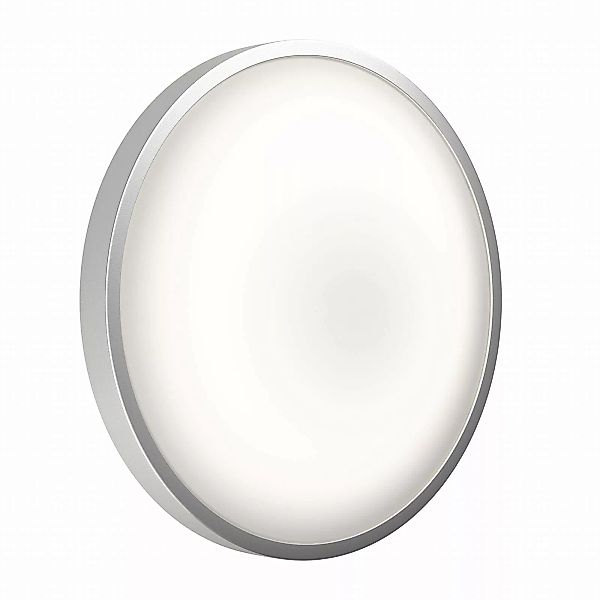 LEDVANCE LED-Wand-/Deckenleuchte Orbis 651753 silber weiß Aluminium Kunstst günstig online kaufen