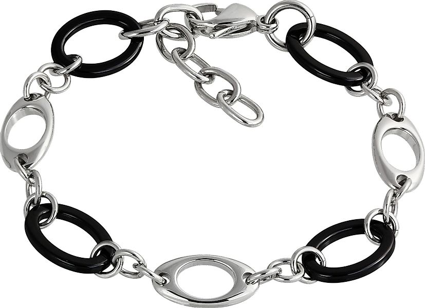 Amello Edelstahlarmband Amello Kegel Armband silber günstig online kaufen
