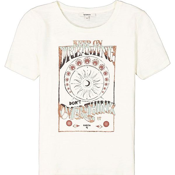Garcia Kurzärmeliges T-shirt XS Vanilla Ice günstig online kaufen