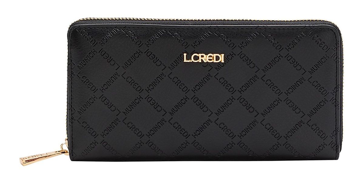 L. CREDI Geldbörse Portemonnaie, mit RFID-Blocker günstig online kaufen