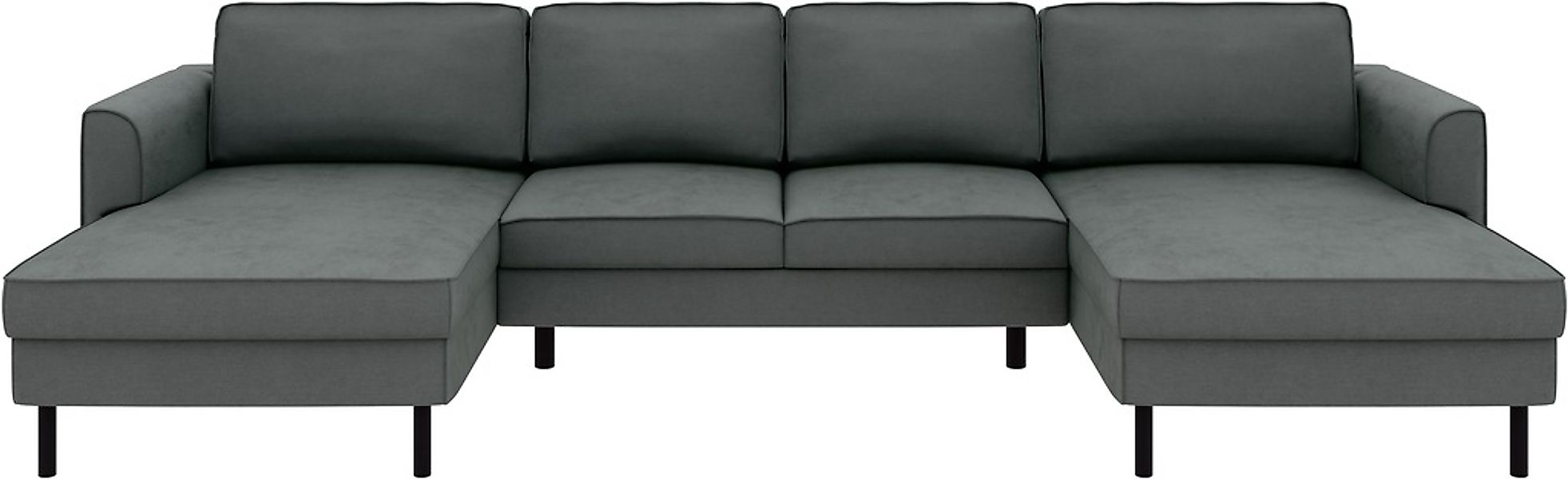 Home affaire Wohnlandschaft "Booster II, whlw. mit Schlaffunktion & Bettkas günstig online kaufen