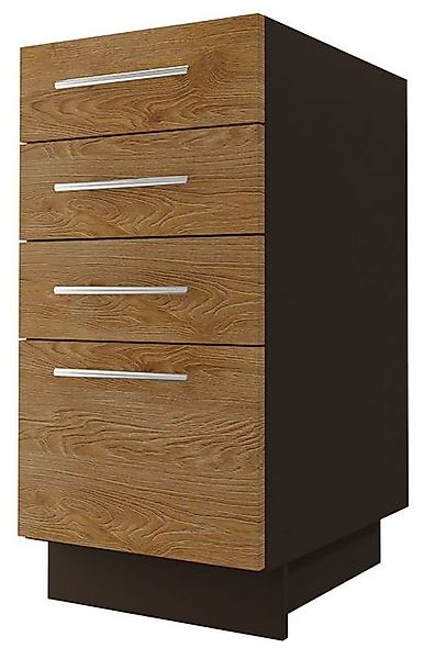Feldmann-Wohnen Unterschrank Malmo (Malmo, 1-St) 40cm Front- und Korpusfarb günstig online kaufen
