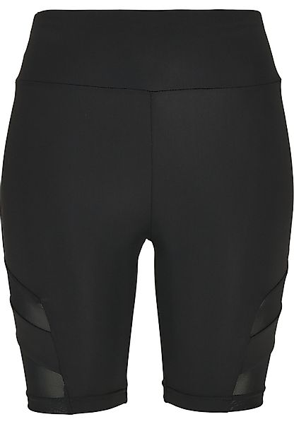 URBAN CLASSICS Stoffhose "Urban Classics Damen Ladies High Waist Tech Mesh günstig online kaufen