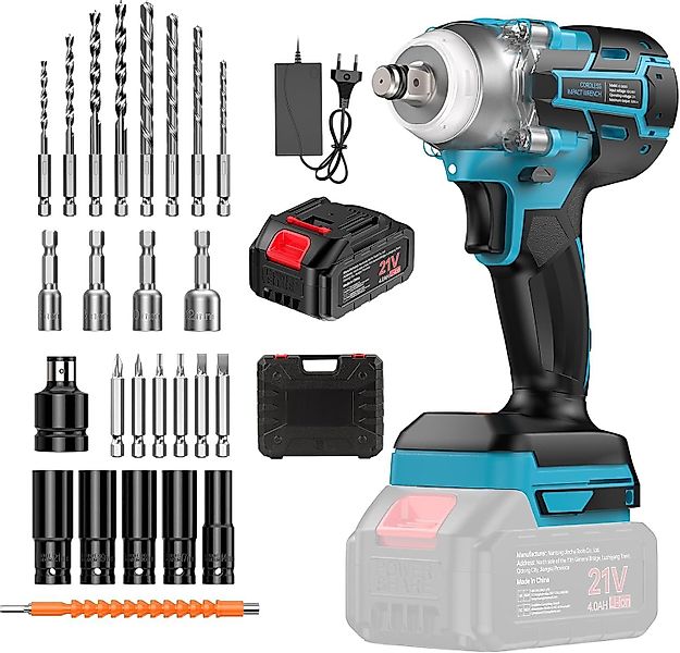 Pdgrid Akku-Bohrschrauber 21V Brushless Motor Elektrischer günstig online kaufen