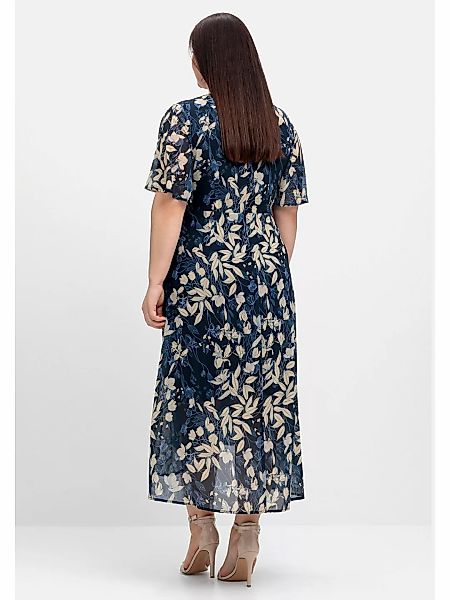 Sheego Abendkleid "Große Größen", aus Chiffon, in Wickeloptik günstig online kaufen