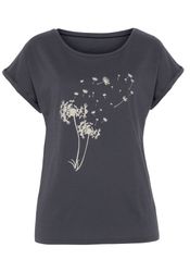 Vivance T-Shirt "mit Frontdruck "Pusteblume"" aus weicher Baumwoll-Qualität günstig online kaufen
