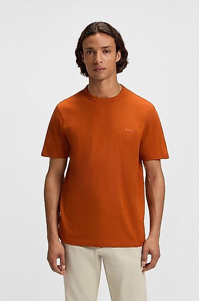 BOSS ORANGE T-Shirt Tegood Rundhalsausschnitt, Regular Fit, Logoschriftzug günstig online kaufen