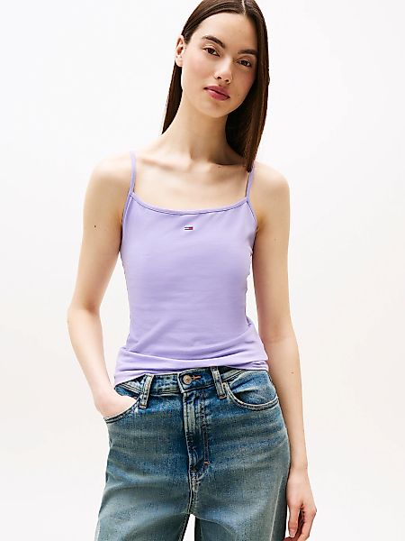Tommy Jeans Spaghettitop "TJW ESSENTIAL STRAP TOP EXT", mit Logostickerei günstig online kaufen