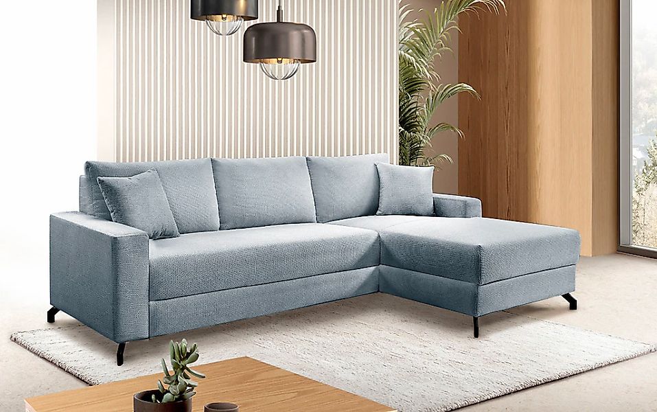 exxpo - sofa fashion Ecksofa "Quattro schlicht & zeitlos, bequem, L-Form, B günstig online kaufen