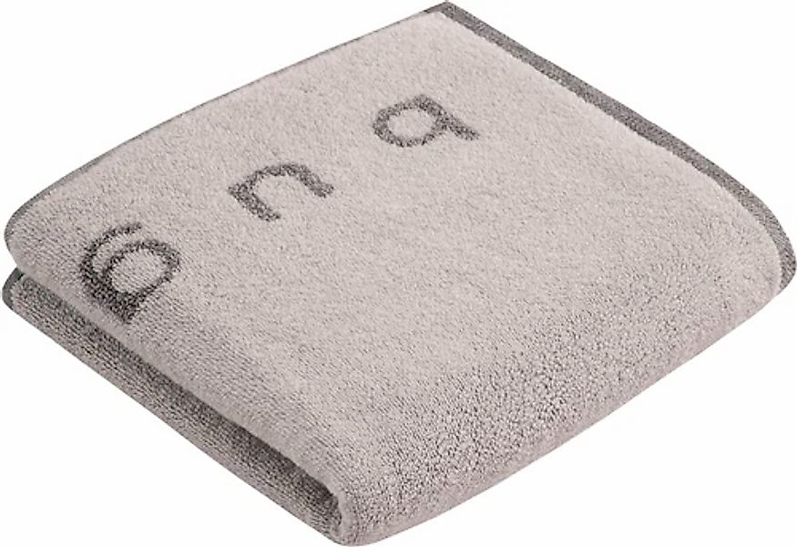 bugatti Handtuch »Emilio«, (2 St., 2er Set Handtücher 50 x 100 cm), mit Log günstig online kaufen