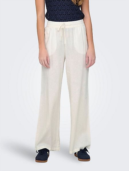 JDY Schlupfhose JDYSAY LINEN HW WIDE PANT WVN NOOS Sommerhose mit Leinen günstig online kaufen