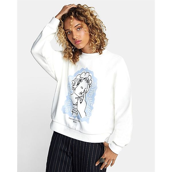 Rvca Renaissance Sweatshirt L Vintage White günstig online kaufen
