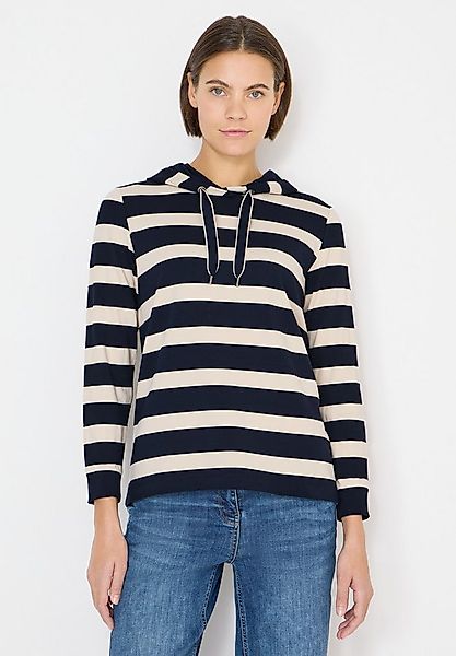 CECIL Langarmshirt mit Kapuze mit Tunnelzugband günstig online kaufen