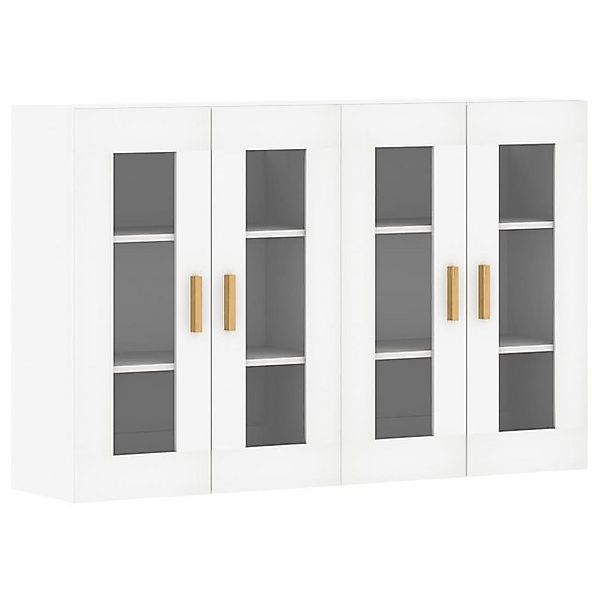 vidaXL Hängeschrank Kommode Schrank Sideboard Wohnzimmerschrank 2 Stk Weiß günstig online kaufen