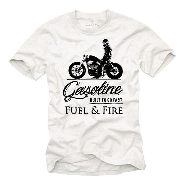 MAKAYA T-Shirt Herren Vintage Schallplatte Hip günstig online kaufen
