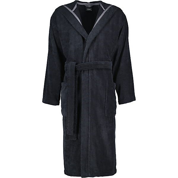 Cawö Home Herrenbademantel Uni 829 Kapuze Frottier, Kapuze, 100% Baumwolle günstig online kaufen