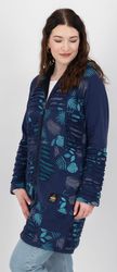 DEPROC Active Fleecejacke "Patchwork NUNAVUT LONG WMN" auch in Großen Größe günstig online kaufen