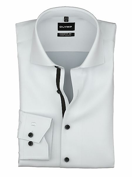 OLYMP Langarmhemd Businesshemd, Big & Tall, unifarben, New Kentkragen günstig online kaufen