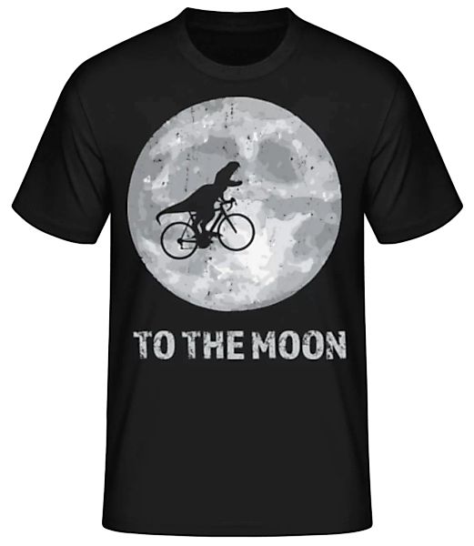 To The Moon T-Rex · Männer Basic T-Shirt günstig online kaufen