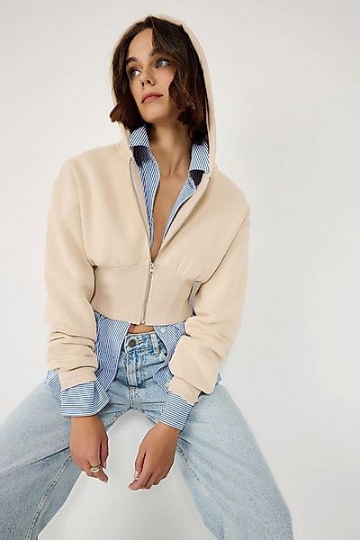 No Matter What Kapuzensweatjacke Sweatjacke Hoodie günstig online kaufen