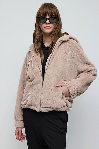 No Matter What Fleecejacke Braune Fleecejacke mit Reißverschluss günstig online kaufen