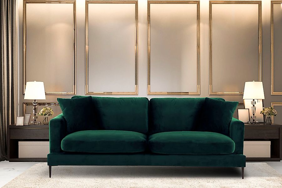 Home affaire 3-Sitzer "Cozy elegantes Designsofa, Maße B/T/H: 211/97/80 cm" günstig online kaufen