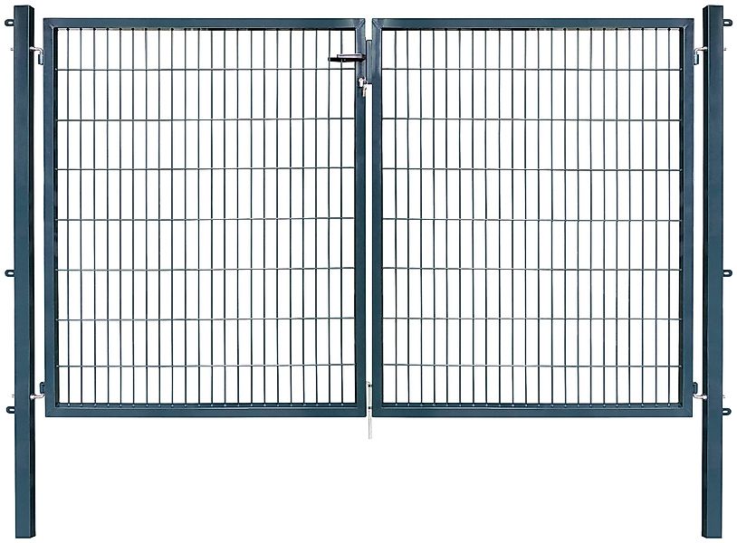 Arvotec Zaundoppeltür "ESSENTIAL", Breite: 300 cm, Höhe: 80 - 200 cm, zum E günstig online kaufen