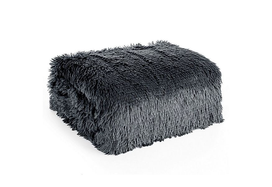 Wohndecke TIFANY/1 Flauschige Decke Kunstfell Überwurf Sofadecke Kniedecke, günstig online kaufen