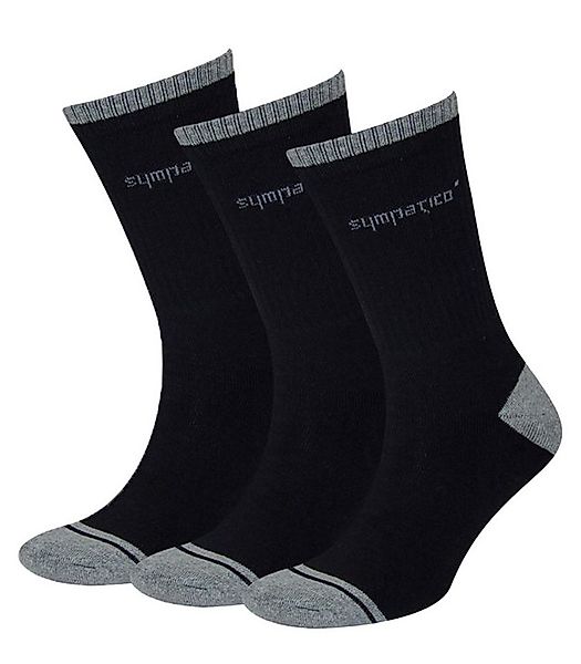 Sympatico Basicsocken Sport Socken (3-Paar, 3 Paare) aus hautfreundlicher B günstig online kaufen