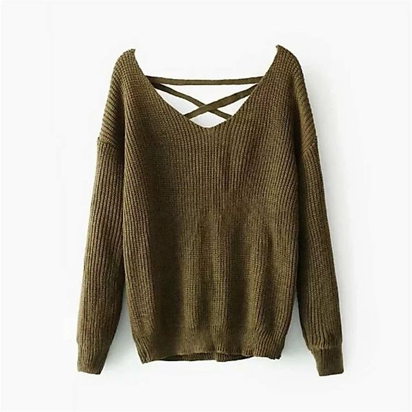 AFAZ New Trading UG Langarmshirt Lockerer Pullover für Damen günstig online kaufen