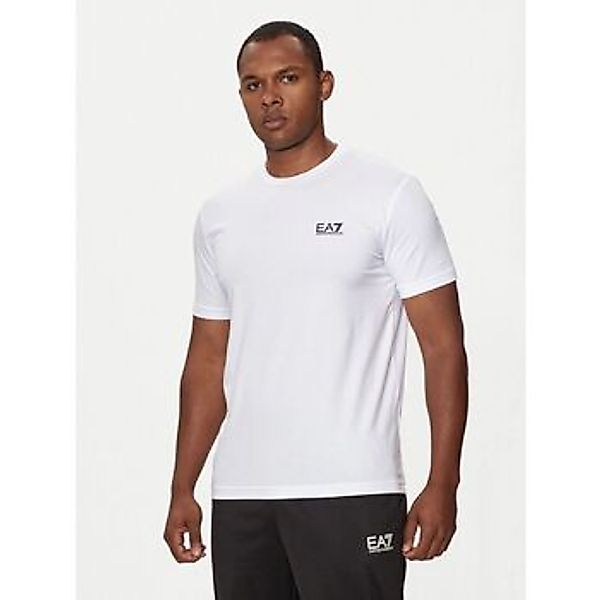 Emporio Armani EA7  T-Shirts & Poloshirts 8NPT26 PJVQZ CORE ID-1100 WHITE günstig online kaufen