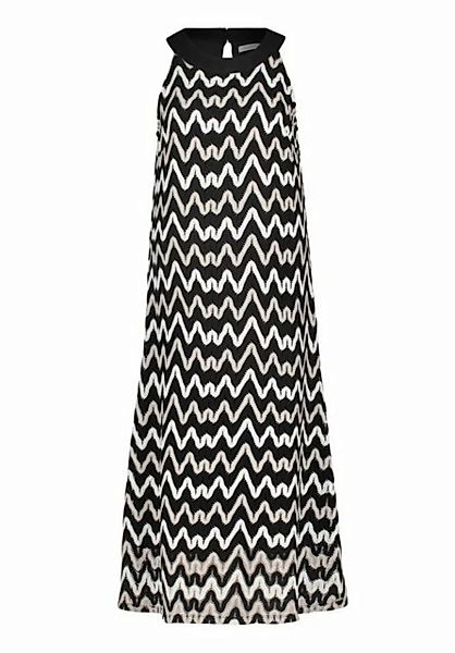 Betty&Co Sommerkleid Kleid Lang ohne Arm, Black/Cream günstig online kaufen