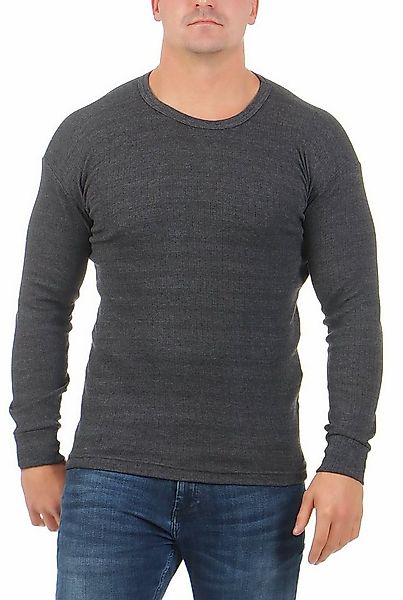 CLEO STYLE Thermounterhemd Herren Thermo Unterhemd CL 4035 Anthrazit 9/ 3XL günstig online kaufen