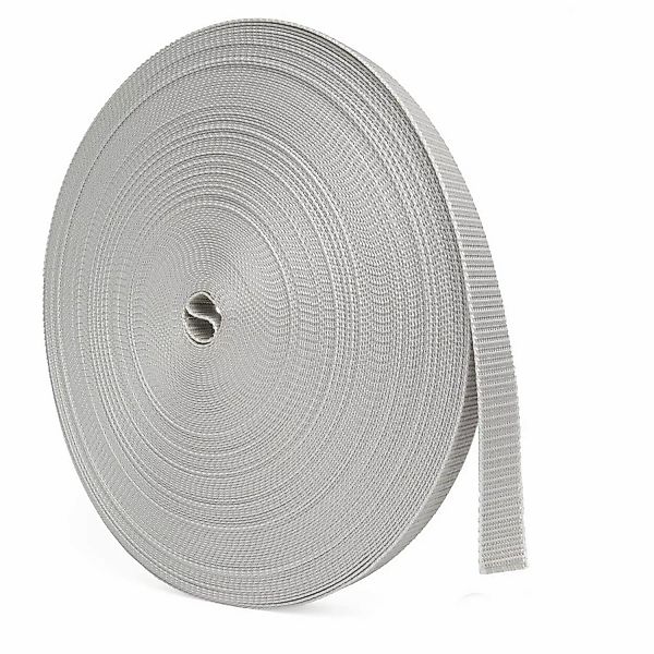 Bauheld 50m Rollladengurt 23mm Grau günstig online kaufen