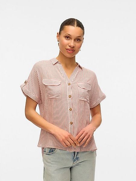 Vero Moda Hemdbluse VMBUMPY S/S SHIRT WVN GA NOOS günstig online kaufen