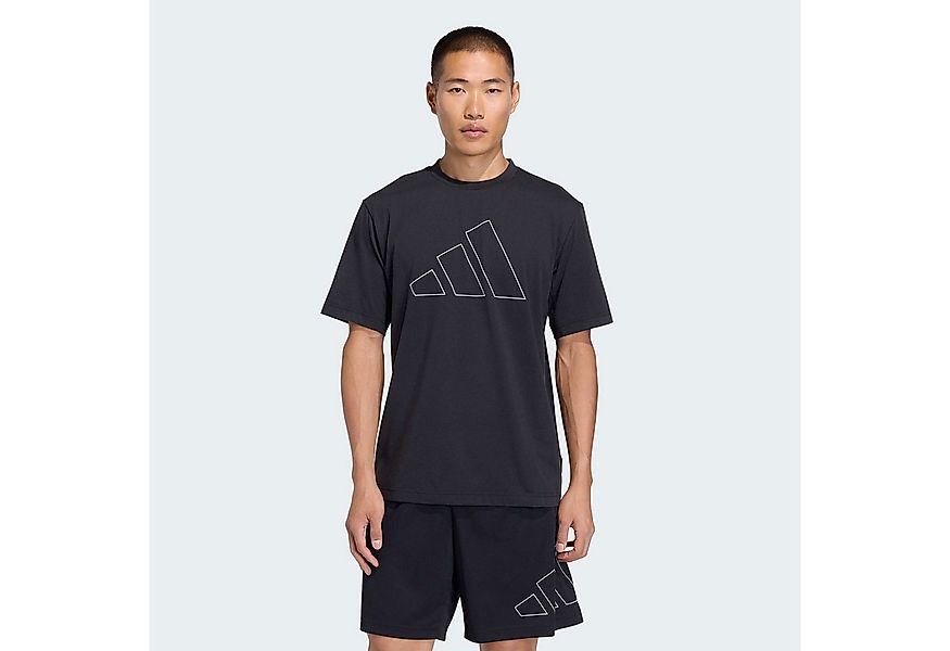 adidas Performance T-Shirt WORKOUT ESSENTIALS FEELREADY LOGO günstig online kaufen